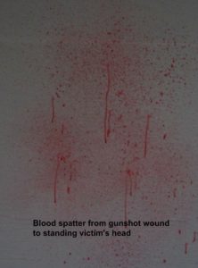 Blood spatter WPA