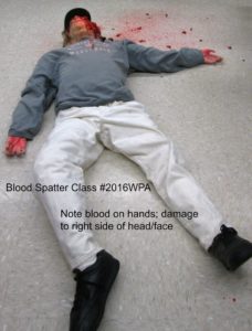 WPA Blood Spatter Victim